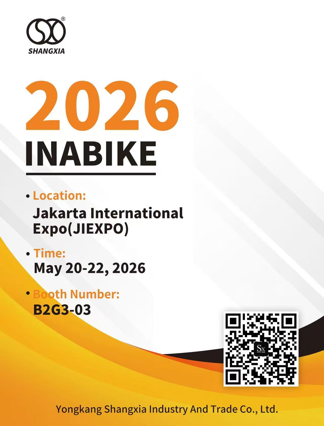 2026. aasta Inabike'i näitus, SXJZ mootorratta amortisaator on tulekul!